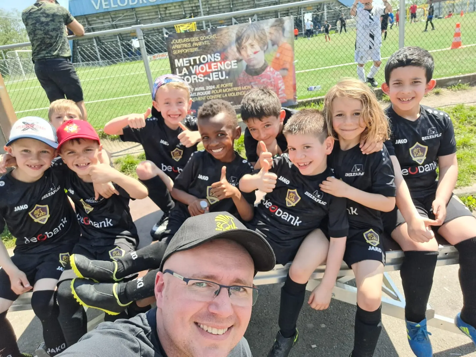 Les U6/U7 avec Donovan