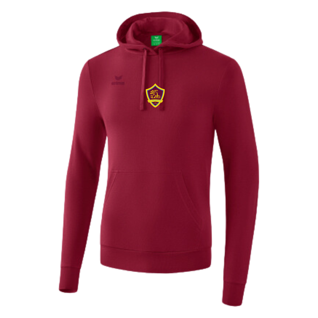 Sweat à capuche - grenat (saison 24/25)
